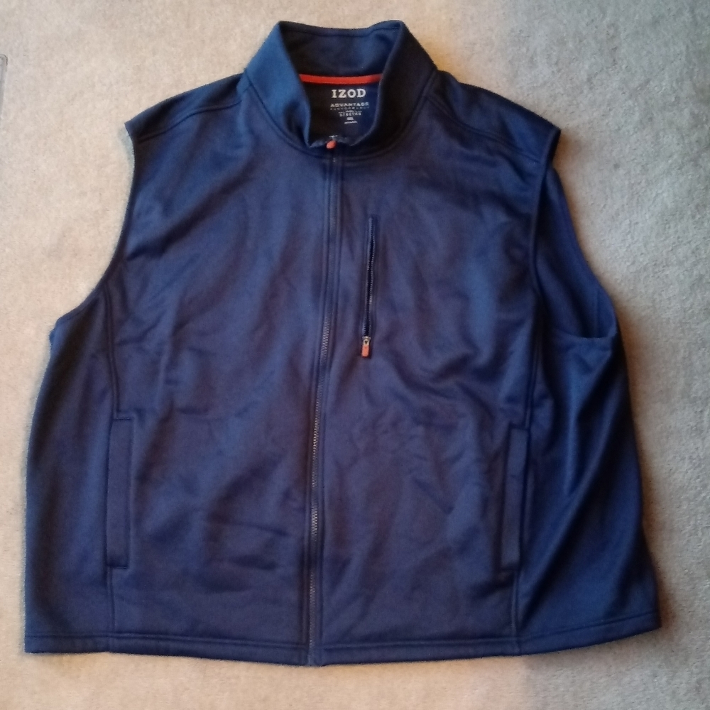 Izod advantage 4xl blue vest